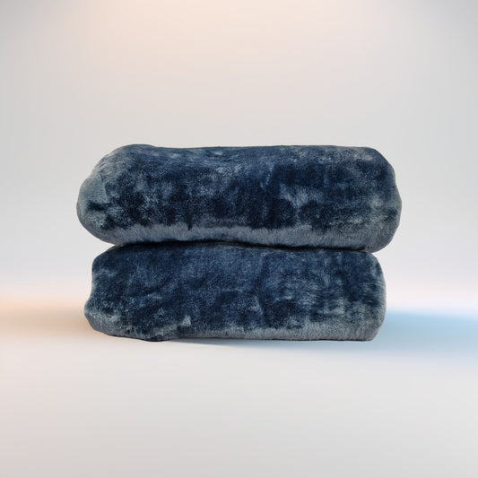 Fleecedeken Blauw
